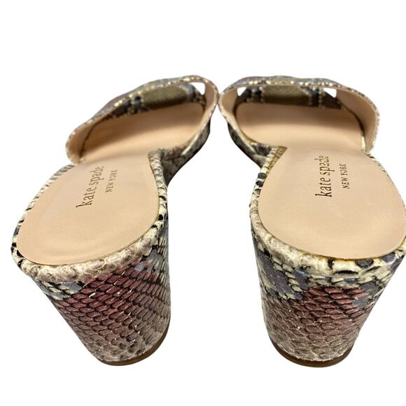 Kate Spade New York Willow Slide Wedge Sandal Womens Size 9B Leather - Picture 11 of 16
